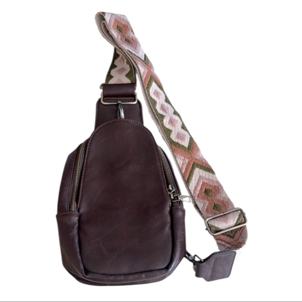 Brave Boutique leather crossbody